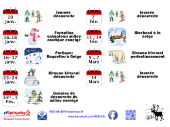 Programme du Réseau Evasion Neige 