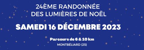 randonnee des lumieres de noel