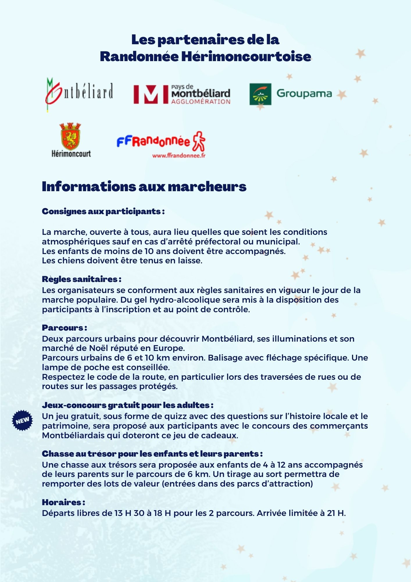 randonnee des lumieres de noel 2