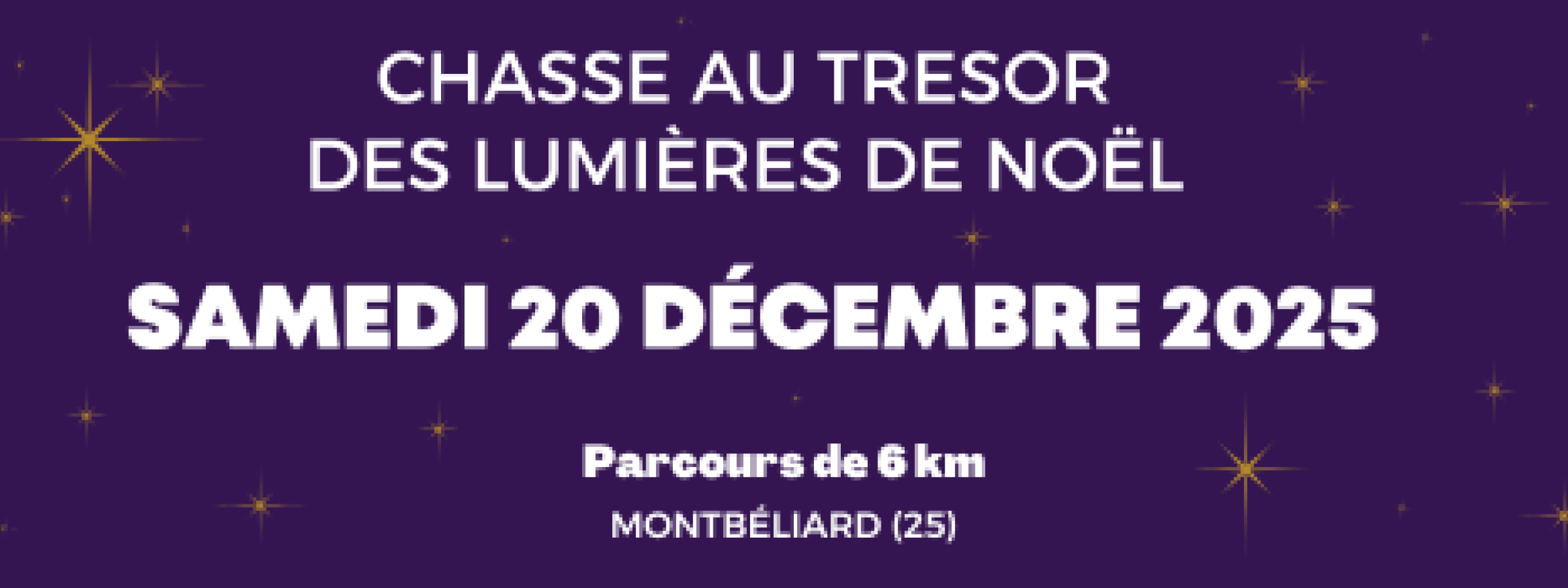 Chasse au Trésor des Lumières de Noël