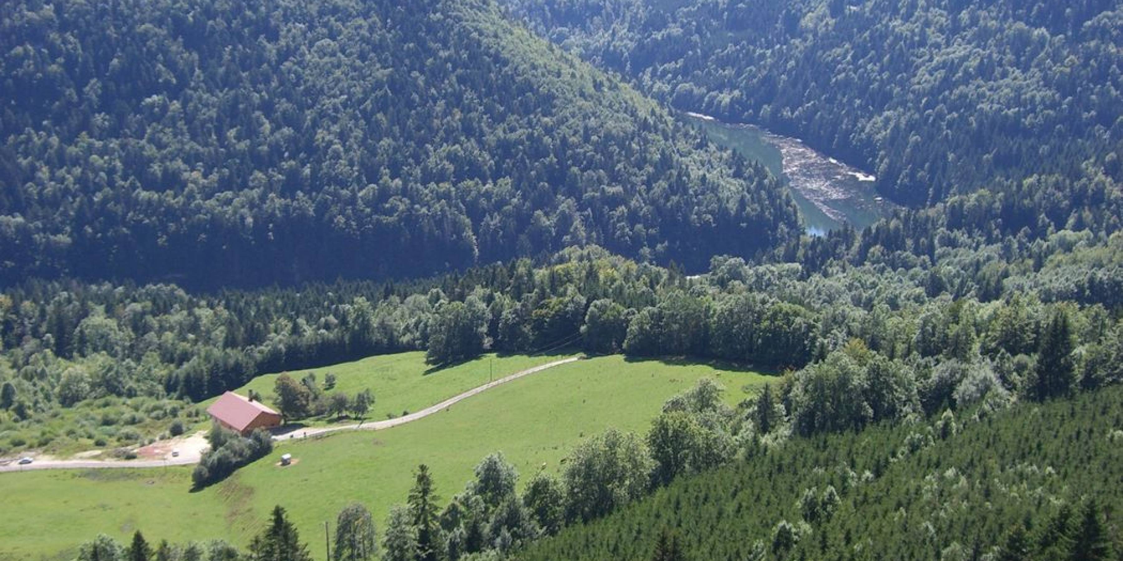 Le belvédère de la Cendrée